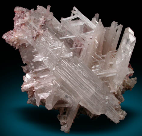 Cerussite (twinned crystals) from Mammoth Mine, Tiger District, Pinal County, Arizona