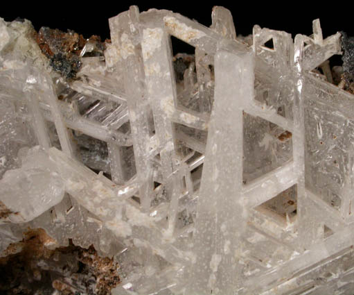 Cerussite (twinned crystals) from Tsumeb Mine, Otavi-Bergland District, Oshikoto, Namibia