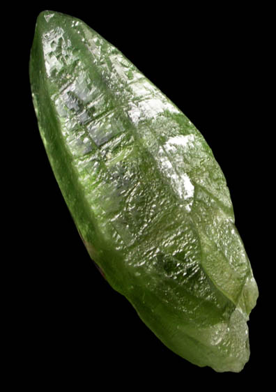 Forsterite var. Peridot (gem-grade crystal) from Suppat, Naran-Kagan Valley, Kohistan District, Khyber Pakhtunkhwa (North-West Frontier Province), Pakistan