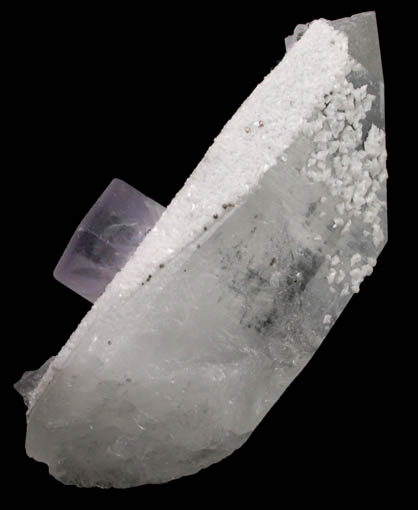 Quartz with Fluorite and Dolomite from Shangbao Mine, Leiyang, Hunan, China