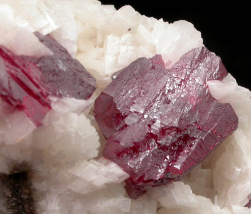 Cinnabar on Dolomite from Fenghuang, Xiangxi, Hunan, China