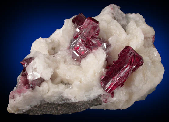 Cinnabar on Dolomite from Fenghuang, Xiangxi, Hunan, China