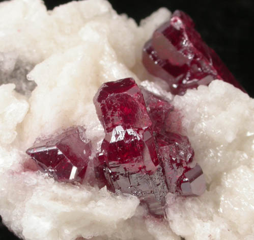 Cinnabar on Dolomite from Fenghuang, Xiangxi, Hunan, China