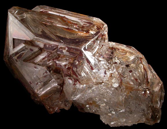 Quartz with mud inclusions from Chia Mine, Minas Gerais, Brazil