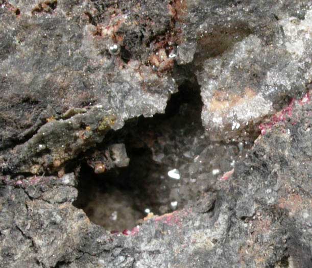 Mercury with Cinnabar from Napa County, California