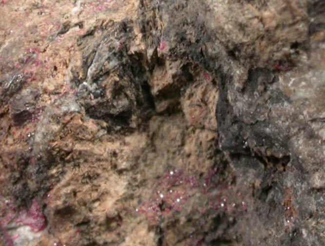 Mercury with Cinnabar from Napa County, California