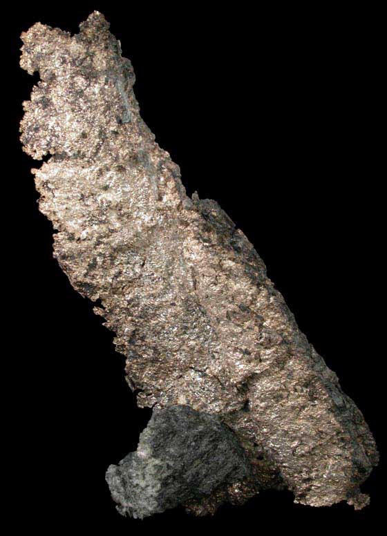 Silver (crystallized) from Silver Miller Mine, Cobalt District, Ontario, Canada