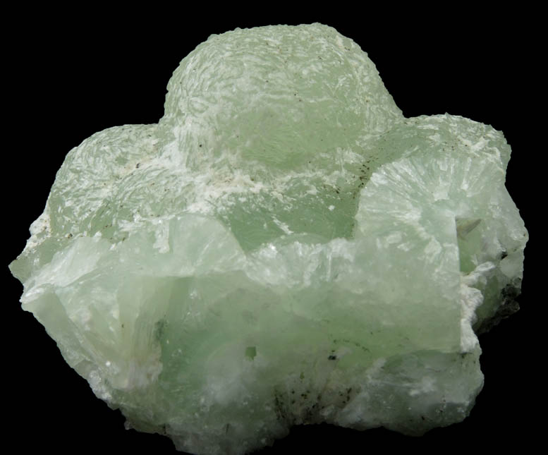 Prehnite with Laumontite from Upper New Street Quarry, Paterson, Passaic County, New Jersey