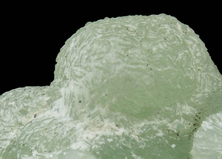 Prehnite with Laumontite from Upper New Street Quarry, Paterson, Passaic County, New Jersey