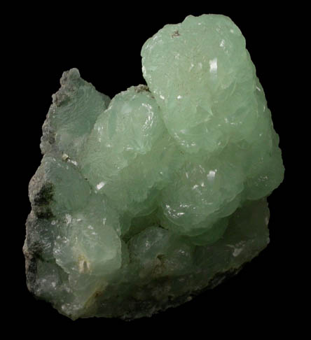 Prehnite pseudomorphs after Anhydrite from Prospect Park Quarry, Prospect Park, Passaic County, New Jersey