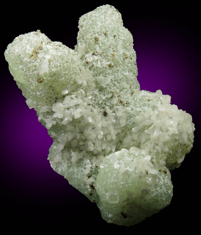 Prehnite pseudomorphs after Anhydrite from Upper New Street Quarry, Paterson, Passaic County, New Jersey