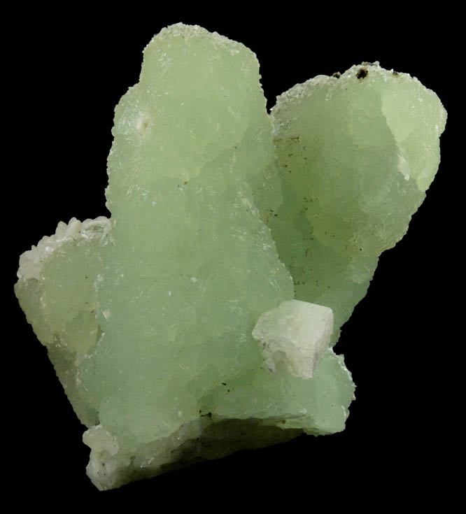 Prehnite pseudomorphs after Anhydrite from Upper New Street Quarry, Paterson, Passaic County, New Jersey