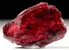 Spinel (gem rough fragment) from Mogok District, 115 km NNE of Mandalay, Mandalay Division, Myanmar (Burma)