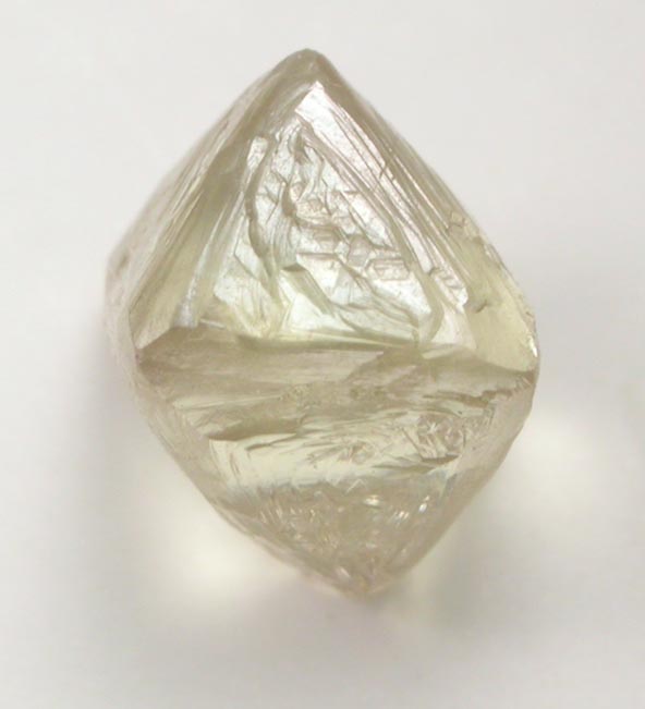 Diamond (1.66 carat gem-grade yellow octahedral crystal) from Lunda Norte, Angola