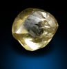 Diamond (0.96 carat fancy yellow-gray complex crystal) from Almazy Anabara Mine, Republic of Sakha, Siberia, Russia
