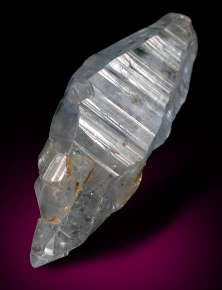 Corundum var. Sapphire from Central Highland Belt, near Ratnapura, Sabaragamuwa Province, Sri Lanka