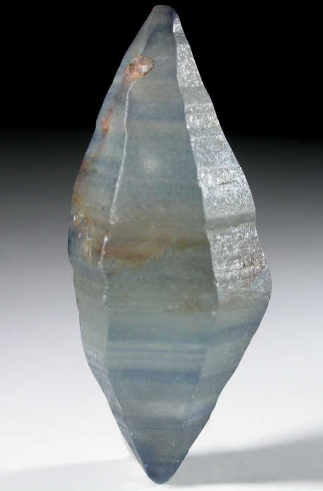 Corundum var. Sapphire from Central Highland Belt, near Ratnapura, Sabaragamuwa Province, Sri Lanka