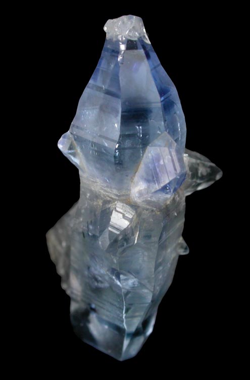 Corundum var. Sapphire (gem-grade) from Central Highland Belt, near Ratnapura, Sabaragamuwa Province, Sri Lanka