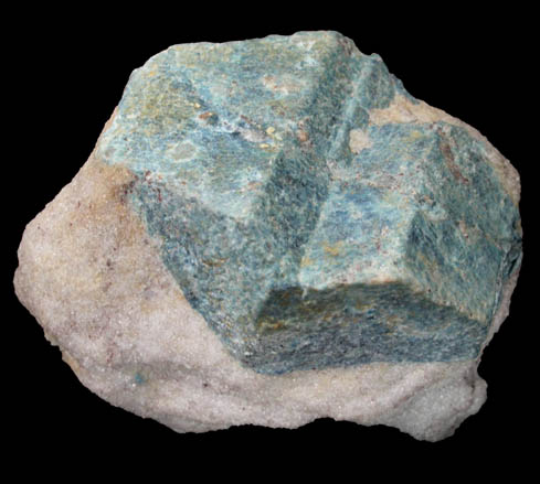 Lazulite (twinned crystals) from Graves Mountain, Lincoln County, Georgia