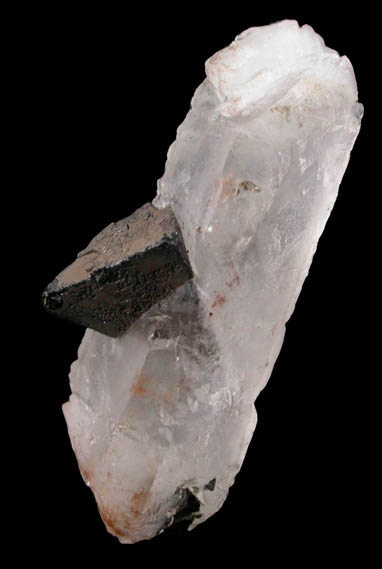 Helvite on Quartz from Jinlong Hill, Lungchuan, Heyuan Prefecture, Guangdong, China