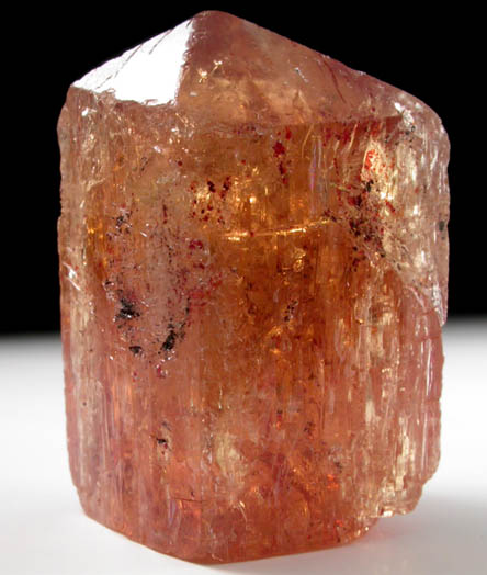 Topaz var. Imperial Topaz from Rodrigo Silva, Ouro Preto, Minas Gerais, Brazil