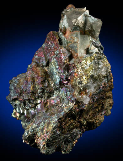 Pyrite in Chalcopyrite from French Creek Iron Mines, St. Peters, Chester County, Pennsylvania