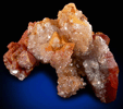 Wulfenite (pyramidal crystals) from Sierra de Los Lamentos, Chihuahua, Mexico