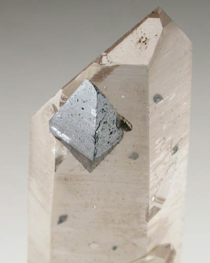 Anatase on Quartz from Hardangervidda, Ullensvang Statsallmenning, Hordaland, Norway