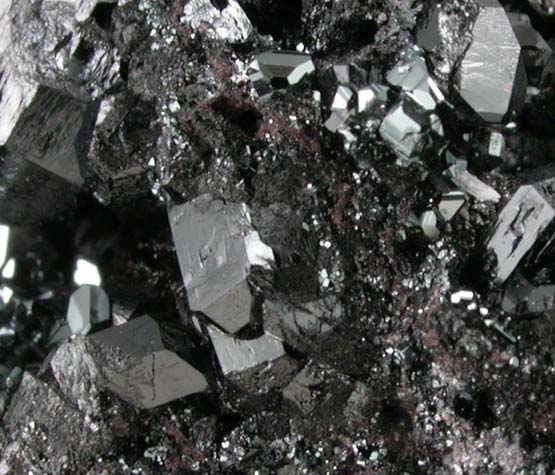 Gaudefroyite from N'Chwaning Mine, Kalahari Manganese Field, Northern Cape Province, South Africa