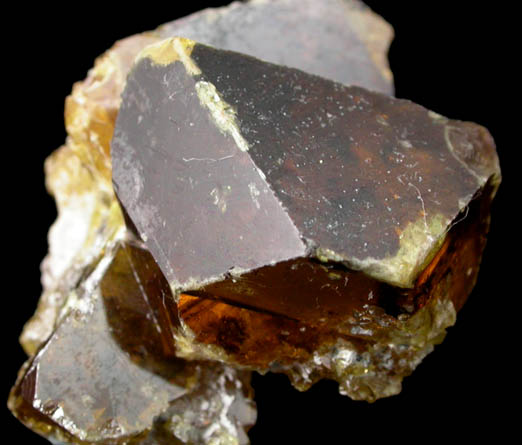 Sphalerite (gem-grade crystals) from ZCA Mine, Balmat, St. Lawrence County, New York