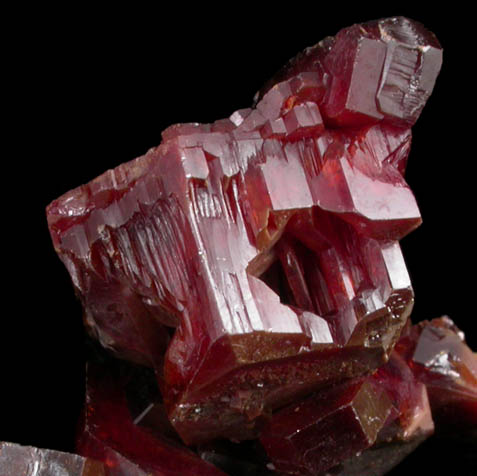 Vanadinite from Mibladen, Haute Moulouya Basin, Zeida-Aouli-Mibladen belt, Midelt Province, Morocco