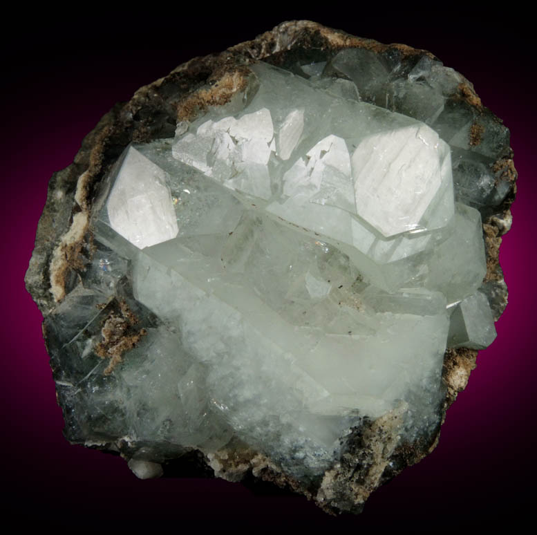 Apophyllite from State Pit, Millington Quarry, Bernards Township, Somerset County, New Jersey