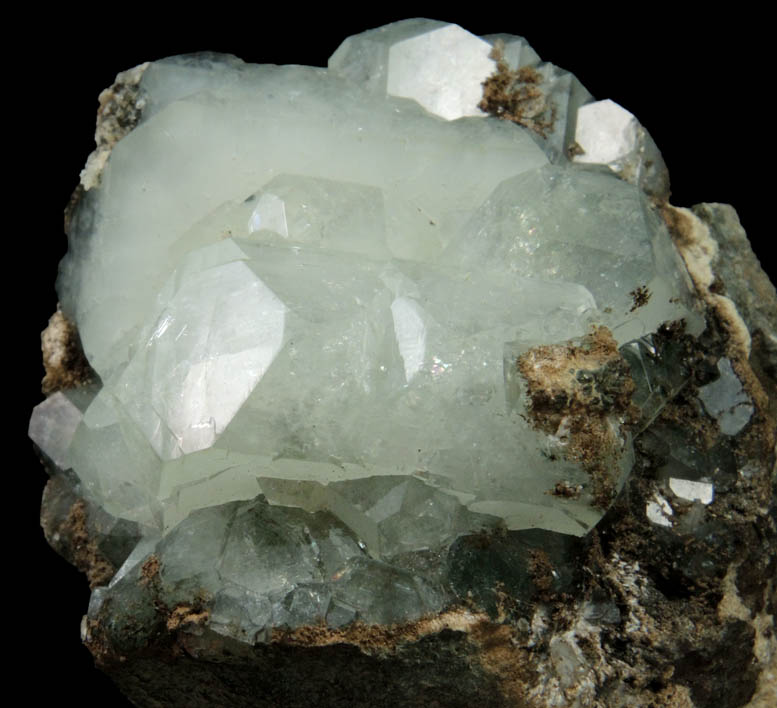 Apophyllite from State Pit, Millington Quarry, Bernards Township, Somerset County, New Jersey