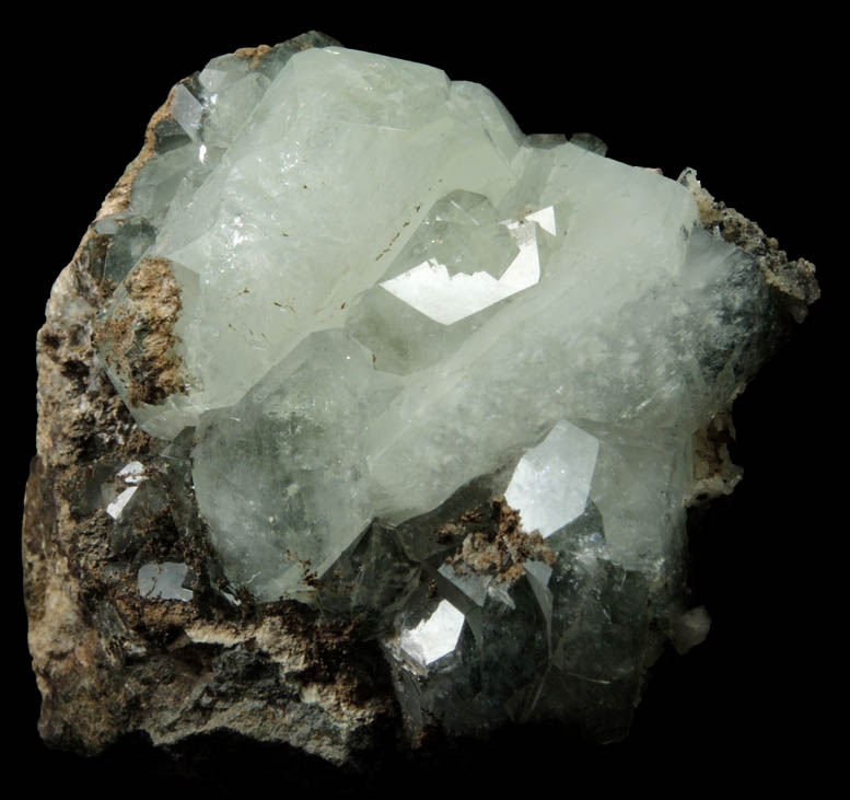 Apophyllite from State Pit, Millington Quarry, Bernards Township, Somerset County, New Jersey