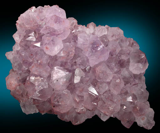 Quartz var. Amethyst with Hematite from Height's Lodge Pocket, Screel Hill, Dumfries & Galloway, Scotland