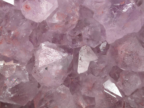 Quartz var. Amethyst with Hematite from Height's Lodge Pocket, Screel Hill, Dumfries & Galloway, Scotland