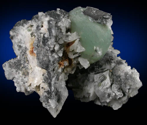 Wavellite from Laharran Quarry, Minane Bridge, County Cork, Ireland