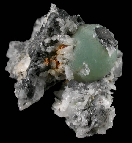 Wavellite from Laharran Quarry, Minane Bridge, County Cork, Ireland