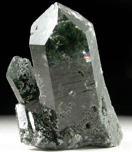 Quartz with Chlorite inclusions from Ardamore, Dingle, County Kerry, Ireland