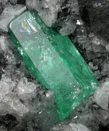 Beryl var. Emerald from Muzo Mine, Vasquez-Yacop District, Boyac Department, Colombia