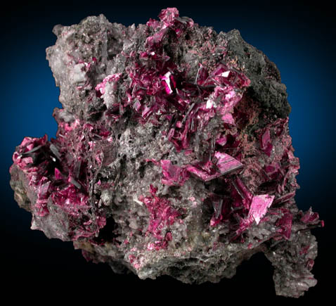 Erythrite from Bou Azzer District, Anti-Atlas Mountains, Tazenakht, Ouarzazate, Morocco (Type Locality for Erythrite)