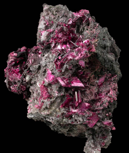 Erythrite from Bou Azzer District, Anti-Atlas Mountains, Tazenakht, Ouarzazate, Morocco (Type Locality for Erythrite)