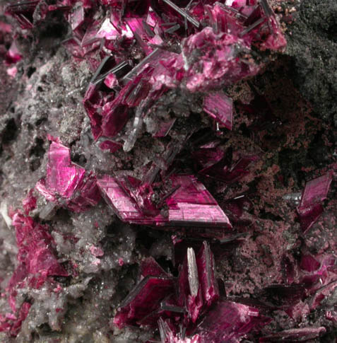 Erythrite from Bou Azzer District, Anti-Atlas Mountains, Tazenakht, Ouarzazate, Morocco (Type Locality for Erythrite)
