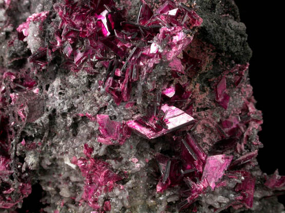 Erythrite from Bou Azzer District, Anti-Atlas Mountains, Tazenakht, Ouarzazate, Morocco (Type Locality for Erythrite)