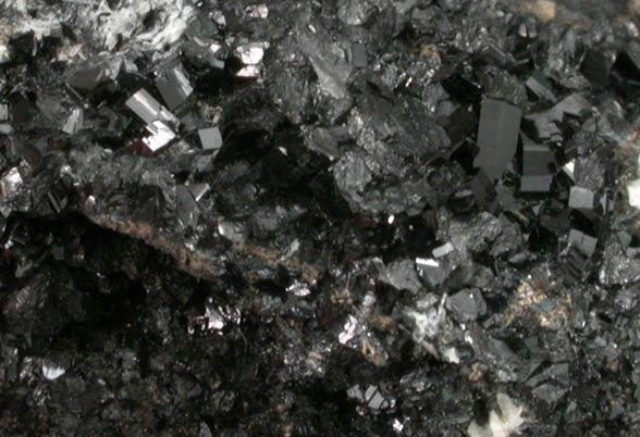 Babingtonite from Cheapside Quarry, East Deerfield, Franklin County, Massachusetts