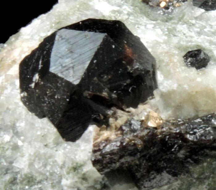 Andradite Garnet from Cornwall Iron Mines, Cornwall, Lebanon County, Pennsylvania