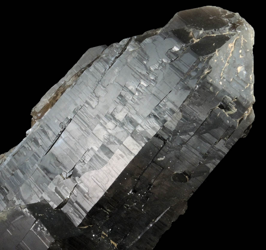 Quartz var. Smoky Quartz (Dauphin Law Twins) from Moat Mountain, west of North Conway, Carroll County, New Hampshire