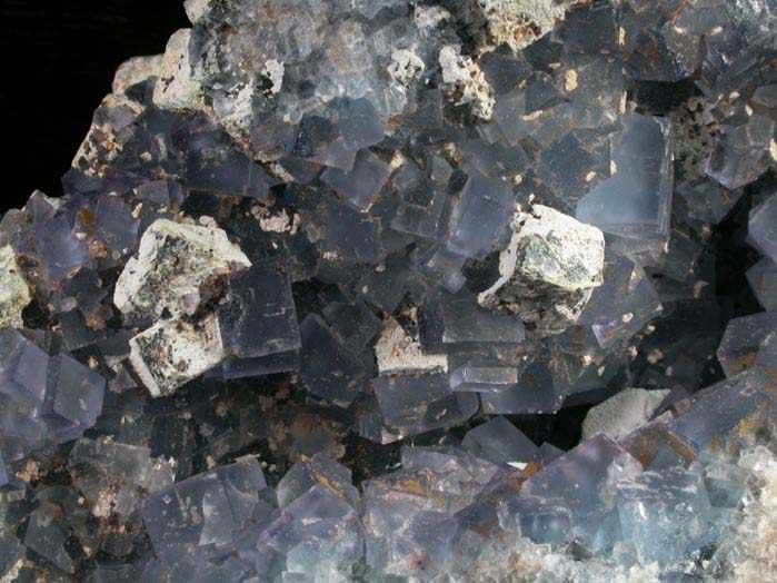 Galena, Anglesite, Fluorite from Blanchard Mine, Hansonburg District, 8.5 km south of Bingham, Socorro County, New Mexico