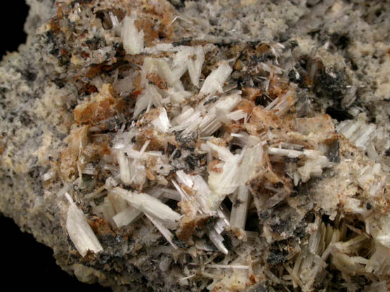 Cerussite from Moose Mine, Butte District, Silver Bow County, Montana