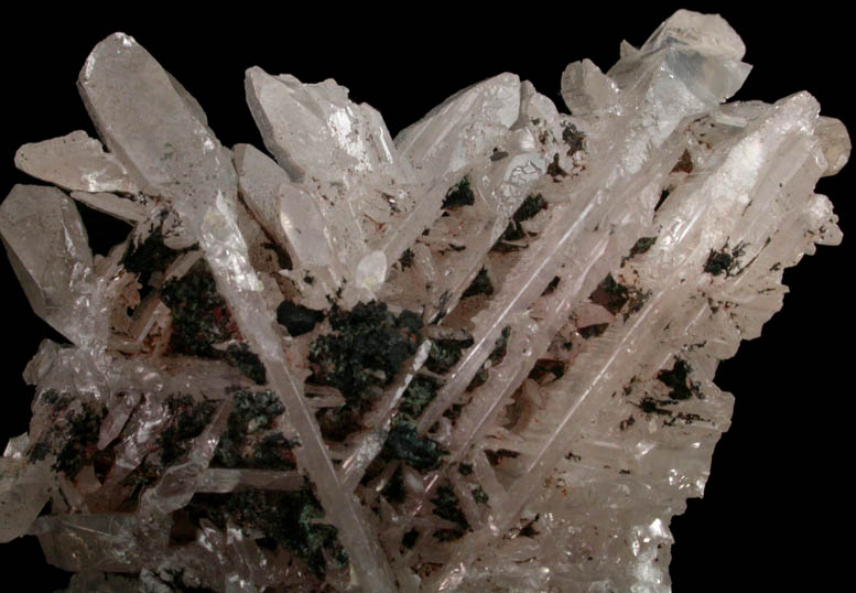 Cerussite (complexly-twinned reticulated formation) from Tsumeb Mine, Otavi-Bergland District, Oshikoto, Namibia